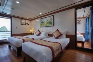 Hanoi: Ylellinen 5 tähden Aspira Cruise parvekkeella ja kylpyammeella