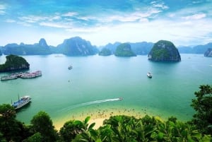 Fra Hanoi: 2-dagers cruise i Ha Long Bay og Ninh Binh UNESCO-tur