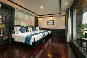 From Hanoi: 2-Day Lan Ha Bay 5-Star Cruise with Balcony