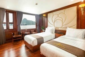 Hanoi: Baia di Lan Ha e isola di Cat Ba 1 o 2 giorni in crociera di lusso