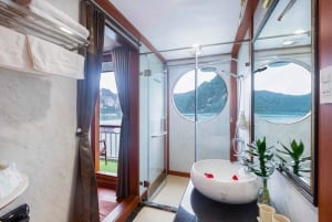 Hanoi: Baia di Lan Ha e isola di Cat Ba 1 o 2 giorni in crociera di lusso