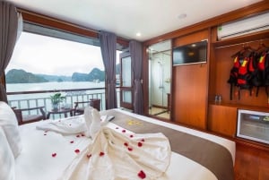 Hanoi: Baia di Lan Ha e isola di Cat Ba 1 o 2 giorni in crociera di lusso