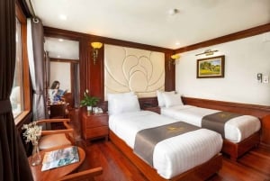 Hanoi: Baia di Lan Ha e isola di Cat Ba 1 o 2 giorni in crociera di lusso