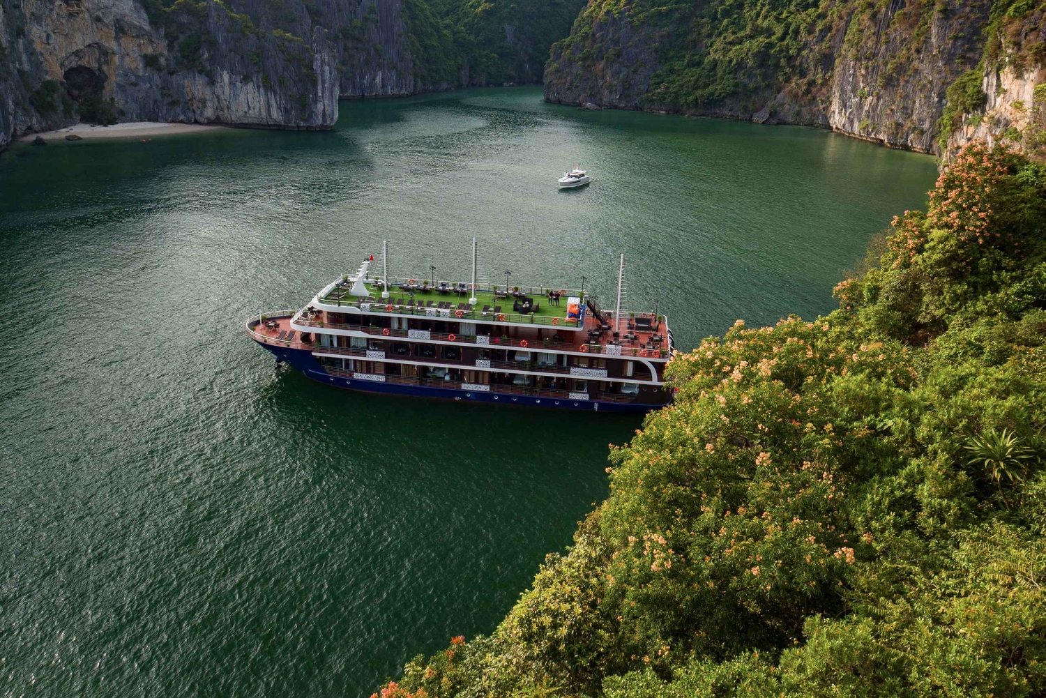 Desde Hanói: Crucero de 2 días por Halong y la Bahía de Lan Ha La Pandora