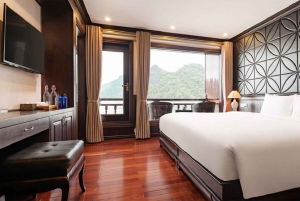 From Hanoi: 2-Day Lan Ha Bay 5-Star Cruise with Balcony