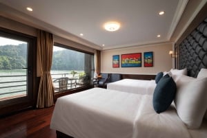 Hanoi: 2-tägige 5-Sterne-Kreuzfahrt in Lan Ha, Ha Long Bay, mit Mahlzeiten und Kabine