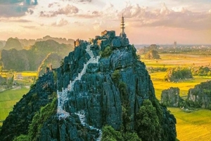 Fra Hanoi: 2-dagers Ninh Binh og Ha Long-bukten – alt inkludert