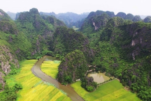 Fra Hanoi: 2-dagers sightseeingtur i Ninh Binh og Ha Long Bay