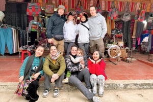 Da Hanoi, 2 giorni di trekking, cultura e rafting su zattere di bambù a Pu Luong