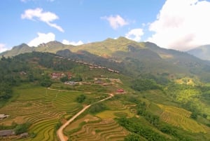 Från Hanoi: 2-dagars etnisk homestay-tur med vandring i Sa Pa