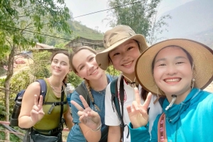 ハノイ発：サパ、ファンシーパン、ムオンホア渓谷 2 日間ツアー