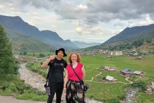Fra Hanoi: 2-dagers fottur i Sapa med innkvartering og måltider i hjemlandet
