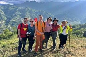 Fra Hanoi: 2-dagers fottur i Sapa med innkvartering og måltider i hjemlandet