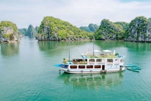 Cat Ba: Full- day trip with biking, kayaking, meal, tickets