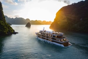 Halong-Bucht: 2D1N Ultra-Luxus-Kreuzfahrt & kostenloser Hanoi-Transfer