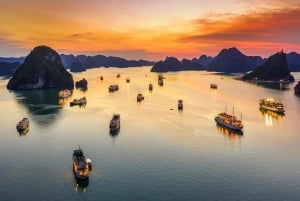 From Hanoi: 3-Day Luxury Tour Ninh Binh & Ha Long Bay Cruise