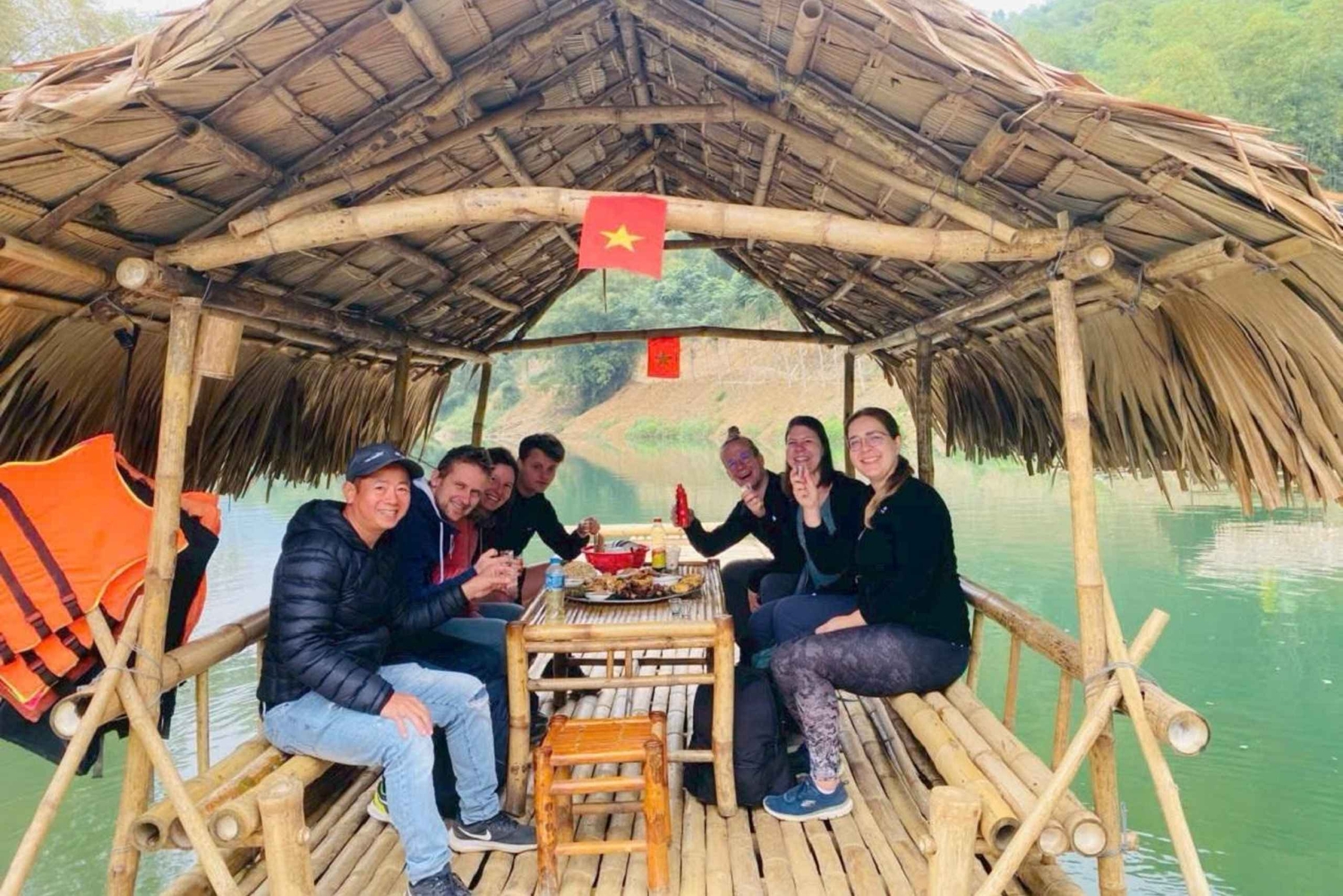 Hanoista: 3 päivän Ninh Binh -jeep, Pu Luong -vaellus ja lomakeskus