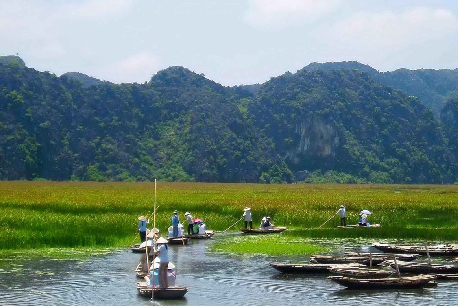 Hanoista: 3 päivän Ninh Binh -jeep, Pu Luong -vaellus ja lomakeskus