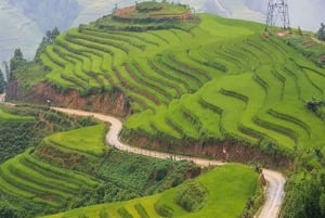 Fra Hanoi: 3-dagers vandring i Sapa med guide, innkvartering og måltider