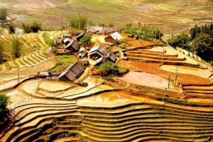 Fra Hanoi: 3-dagers vandring i Sapa med guide, innkvartering og måltider