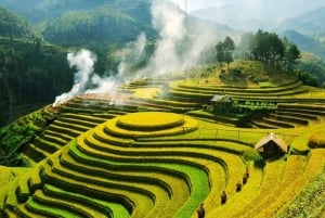 Fra Hanoi: 3-dagers vandring i Sapa med guide, innkvartering og måltider