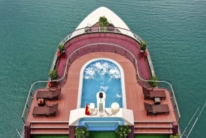 From Hanoi: 2-day Ha Long Bay & Bai Tu Long Premium Cruise