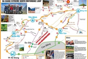 From Hanoi: 3-Night 2-Day Ha Giang Loop Tour with Easy Rider