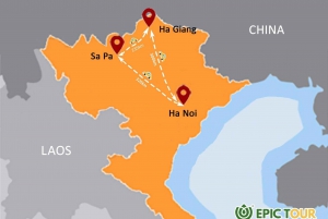 From Hanoi: 3-Night 2-Day Ha Giang Loop Tour with Easy Rider