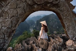 Из Ханоя: 4-дневный круиз по Ниньбинь и бухте Халонг с балконом