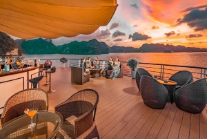 From Hanoi: 5-Star Halong Bay Overnight Cruise with Balcony