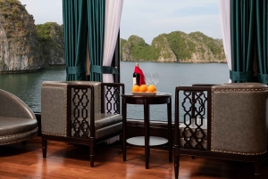 From Hanoi: 5-Star Halong Bay Overnight Cruise with Balcony