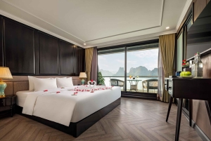 From Hanoi: 5-Star Halong Bay Overnight Cruise with Balcony
