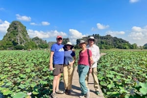 Hanoista: 2 päivän Ninh Binh -kierros majoituksella ja aterioilla
