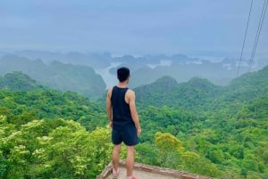 ハノイ発：カットバ島での3日間のサイクリング、カヤック、クルーズ体験をお楽しみください