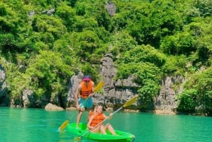 ハノイ発：カットバ島での3日間のサイクリング、カヤック、クルーズ体験をお楽しみください