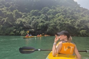 ハノイ発：カットバ島での3日間のサイクリング、カヤック、クルーズ体験をお楽しみください