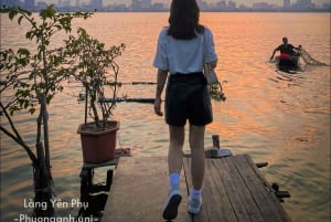 Privat sightseeingtur med cykel i Hanois gamla kvarter med cykeltaxi