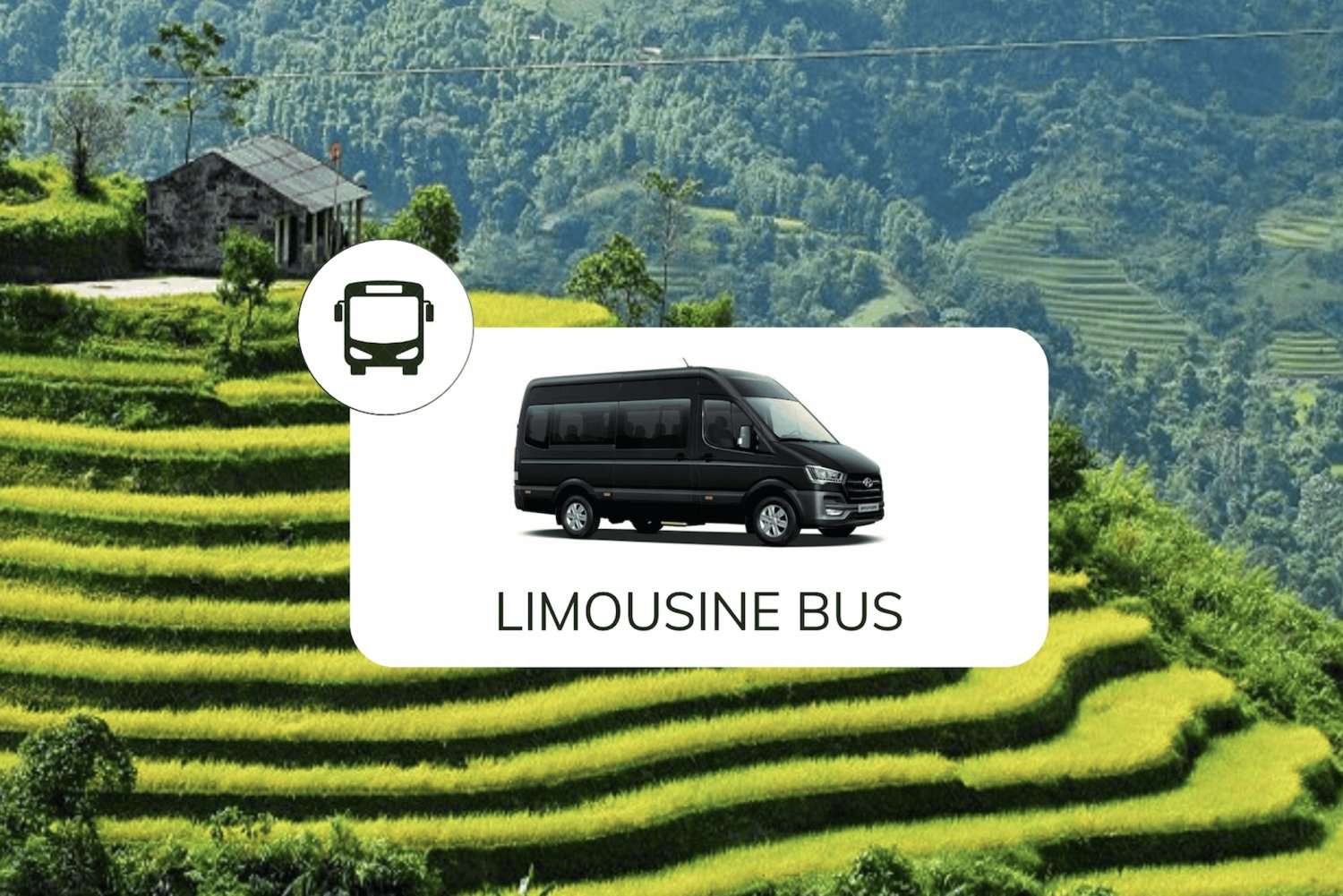 Hanoi - Sapa: Autobús Limusina diario