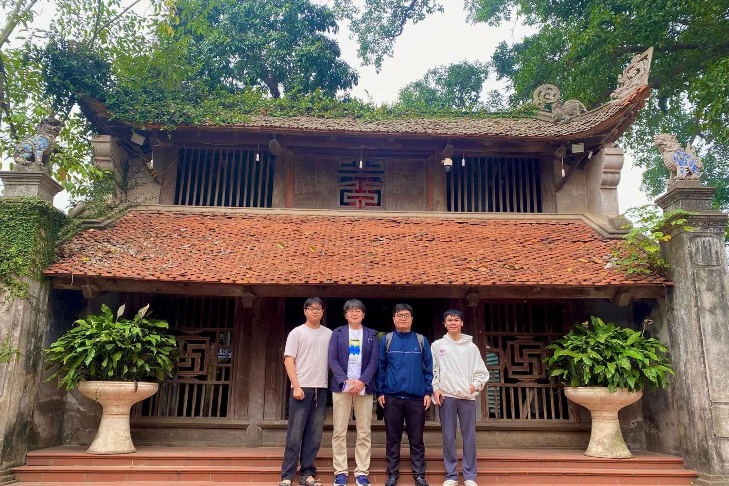 De Hanói: passeio pela antiga aldeia de Duong Lam e pelo pagode de Thay