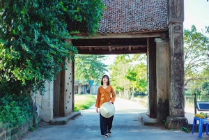 Da Hanoi: Tour privato del villaggio di Duong Lam di mezza giornata
