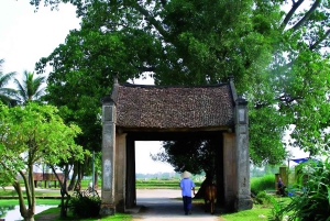 Da Hanoi: Tour privato del villaggio di Duong Lam di mezza giornata