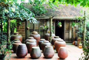 Da Hanoi: Tour privato del villaggio di Duong Lam di mezza giornata