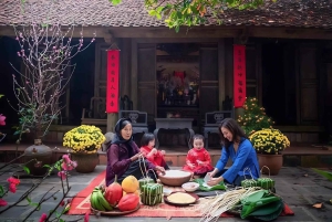 Da Hanoi: Tour privato del villaggio di Duong Lam di mezza giornata