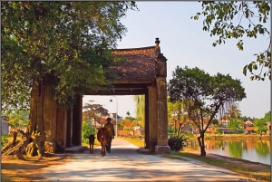 Da Hanoi: Tour privato del villaggio di Duong Lam di mezza giornata