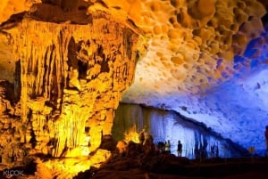 Fra Hanoi: Utforsk Ha Long Bay i 2 dager med et luksuscruise
