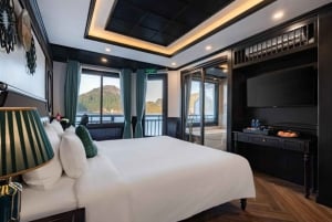 Fra Hanoi: Utforsk Ha Long Bay i 2 dager med et luksuscruise