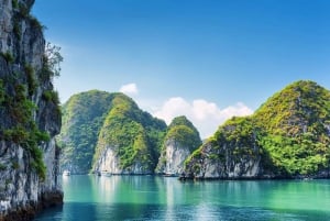 Dia inteiro em Ha Long com carro limusina e cruzeiro de luxo