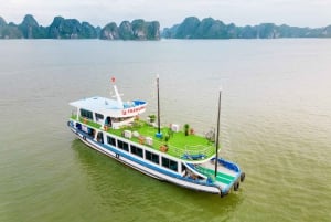 Dia inteiro em Ha Long com carro limusina e cruzeiro de luxo