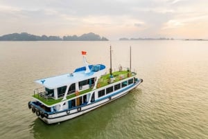 Dia inteiro em Ha Long com carro limusina e cruzeiro de luxo