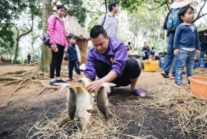 Vanuit Hanoi: dagvullende authentieke Vietnamese boerderijtour